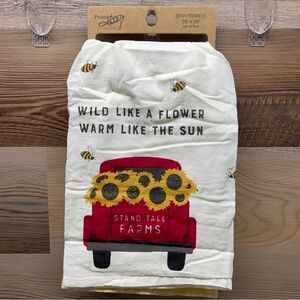 NEW : SET OF 2 DISH TOWELS 28” x 28”